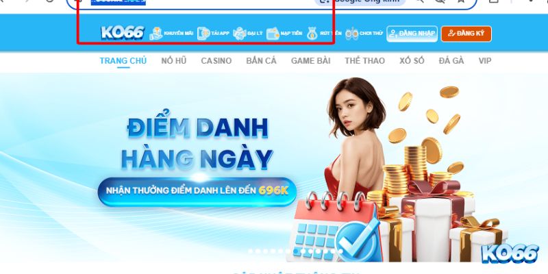 Link truy cập nhà cái Ko66 chuẩn nhất 2024